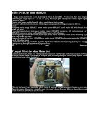 Biasanya kalau motor bore up itu punya torsi melimpah. Setel Pilotjet Dan Mainjet