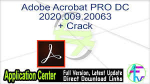 It includes a app that is mobile it is possible to fill, indication and share pdfs on any device. Adobe Acrobat Pro Dc 2020 009 20063 Crack Free Download