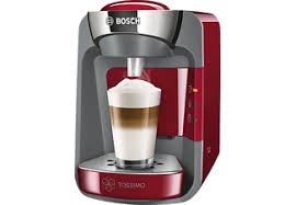 Mitunter erhalten sie einen einkaufsgutschein bei der bestellung ausgewählter. Bosch Tas 3203 Tassimo Sunny Kapselmaschine Rot Anthrazit Mediamarkt