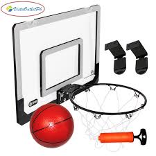 Permukaan hadapan papan jaring perlu sama rata. Mini Indoor Basketball Hoop With Ball 18 Inch X12 Inch Shatterproof Backboard Lazada