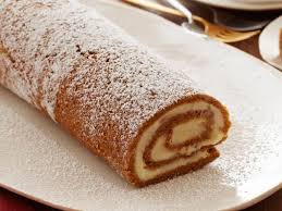 Pumpkin Roulade With Ginger Buttercream Recipe Thanksgiving Desserts Pumpkin Roulade Pumpkin Dessert