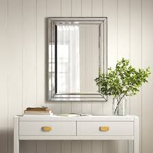 Each tile frames the central mirror and uniquely reflects light creating an illuminating geometric look. Birch Lane Almyra Traditional Beveled Accent Mirror Reviews Wayfair