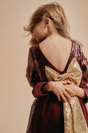 Entra a curiosare e scegli i nuovi vestiti da bambini tra quelli disponibili su zalando. Abito Elegante Bambina Ana Red Wine Zoya Fashion