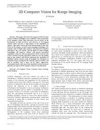 Resume builder cv maker app free cv templates 2019 is a free app for android, that belongs to the category 'business & productivity'. Pdf Computer Vision For 3d Perception Proceedings Of The 2018 Intelligent Systems Conference Intellisys Volume 2