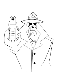 He was chosen for the game through an ign readers' poll, defeating the visitor, fire lion, and lightning bug with 37% of the votes.2 X9 From Samurai Jack Coloring Page Free Printable Coloring Pages For Kids