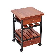 Karmas Product Beside End Table Nightstand With 2 Drawers Rolling Bedroom Living Living Room Side Table Contemporary Dining Room Sets Coffee Table With Storage