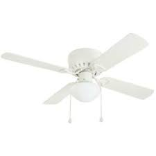 It is characterized with a classic design and. Harbor Breeze Armitage 42 In White Led Indoor Flush Mount Ceiling Fan Light Kit Ebay