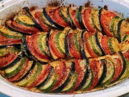 Eggplant Zucchini And Tomato Gratin Cuisine With Me Recipe Eggplant Zucchini Tomato Dishes Eggplant Tomato Recipe