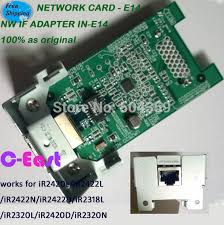 The canon imagerunner 2318 model is a desktop or freestanding machine that supports several standard paper sizes. Free Shipping Scanning Network Card Networking Nw If Adapter For Canon Ir2420l Ir2422l Ir2318l Ir2320l Ir2420d E14 In E14 Card Card Embosser Card 2gbcards Poster Aliexpress