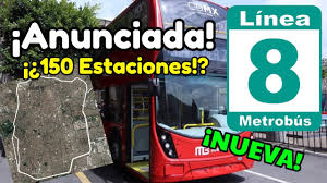 Madero municipality in the northern part of the city, and el caminero, in tlalpan in southern mexico city. Nueva Linea 8 Del Metrobus Sobre Circuito Interior Cdmx Youtube