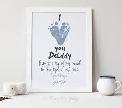 At gifteclipse.com find thousands of gifts for categorized into thousands of categories. First Father S Day Gift For New Dad Watercolor I Love You Baby Footprint Heart Personalized Art Print Your Child S Feet Unframed Diy Father S Day Crafts First Fathers Day Gifts Baby Gifts