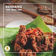 Rendang is a minang dish originating from the minangkabau region in west sumatra, indonesia. Rendang Tok Mak Nik Popular Dari Ipoh Sedap Mudah Disediakan Resepi Asal Turun Temurun Packaging Dalam Sachet Shopee Malaysia