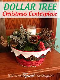 Dollar Tree 8 Christmas Table Centerpiece Craft Tutorial Other Dollar Tree Crafts Tips From A Typical Mom Christmas Centerpieces Diy Dollar Tree Christmas Decor Diy Christmas Table