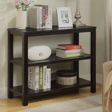 Merge 3 Tier Foyer Table In Black By Osp Home Furnishings Mrg07r1 Bk