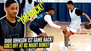 Josh christopher and jalen green faced off in a head to head matchup last october at usa basketball camp. Dior Johnson Archives Ballislife Com