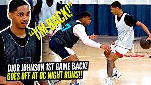 It's gotta' be the shorts! Dior Johnson Archives Ballislife Com