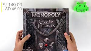 Juego de tronos se encuentra con el juego de bienes raíces. Unboxing Monopolio Game Of Thrones Espanol Youtube