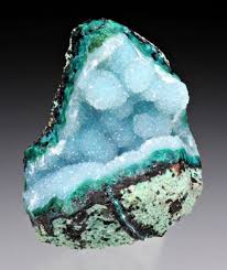 Quartz With Chrysocolla From Arizona By Dan Weinrich Crystals Minerals Rocks And Minerals Mineral Stone
