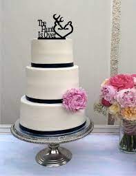 Deer Wedding Cake Topper The Hunt Is Over By Sugarbeeetching Wedding Cake Toppers Beach Wedding Cake Toppers Beach Wedding Cake