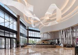 Guangzhou Shokai Longfor The Skyline Mock Up Room Yang Associates Group Archinect Hotel Lobby Design Modern Hotel Lobby Marriott Hotels