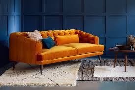 Available as an sofa, sectional, loveseat, or armchair in a range of leathers and fabrics. Modern Chesterfield Sofa Earl Grey Love Your Home