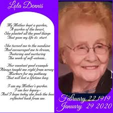 Lola Dennis Obituary