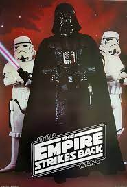 1980 The Empire Strikes Back Darth Vader And Stormtroopers Original Vintage Poster Empire Strike The Empire Strikes Back Star Wars Poster