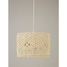 Check spelling or type a new query. Cream Macrame Drum Shade Home George At Asda