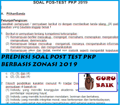 Pertanyaan dan jawaban tentang pendidikan karakter. Download Soal Latihan Post Test Pkp 2019 Dilengkapi Kunci Jawaban Guru Baik