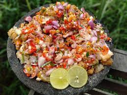 Ayam Geprek Sambal Matah Jeruk Cabai Ayam