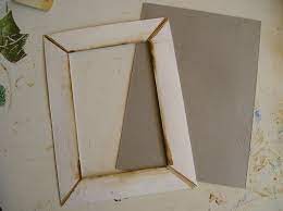 Reuse an old wood window to make this customized. Make Picture Frames Out Of Cereal Free Box Cardboard 8 Steps With Pictures Instructables