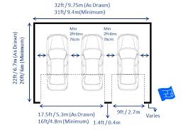 Parkir dalam sebuah basement gedung atau rumah, biasanya diperuntukkan untuk standar mobil sedan antara 2,8 meter sampai 3,2 meter. Perencanaan Dimensi Garasi Mobil Yang Tepat