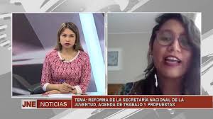 NOELIA CHAVEZ ÁNGELES, SECRETARIA NACIONAL DE LA JUVENTUD SENAJU