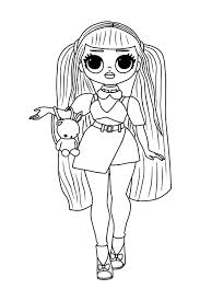 lol omg sweet caramel coloring page free printable coloring pages for kids