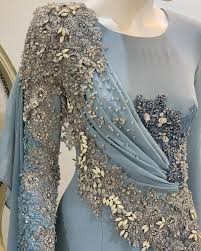 Dengan celana putih dan tulle embroidery blouse tetap memberi kesan formal. 67 Baju Tunang Terkini Ideas Dresses Fashion Nikah Dress