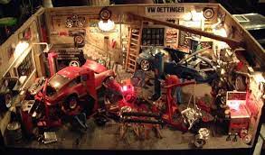 auto garage diorama 1 18 kaufen verkauf auto garage diorama modellauto online modellautos at