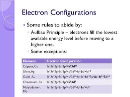 What is the electron configuration of valence electrons? Structure Of Matter Ppt Video Online Download