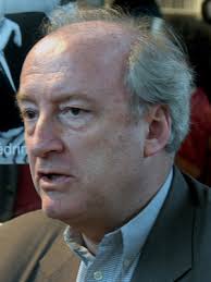 Image of Fire Brigade Union leader Andy Gilchrist arrives at the Russell