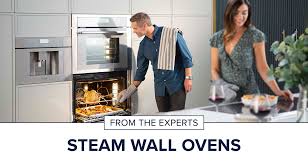 Oven light turns on automatically when the door is open. Integrate Steam Cooking In Your Custom Kitchen Grand Appliance And Tv