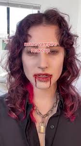 Masculine Vampire Makeup Halloween