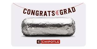 Choose from contactless same day delivery, drive up and more. Chipotle Give A Gift Card That Gives Back To Grads Milled