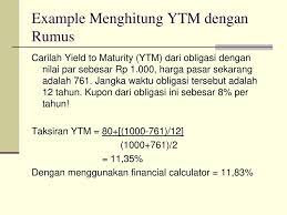 Seperti disebutkan di atas, tingkat kupon diperlukan untuk menghitung yield to maturity dari investasi obligasi. Surat Berharga Jangka Panjang Long Term Securities Ppt Download
