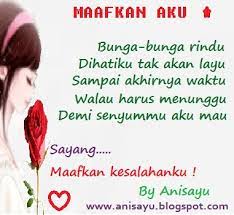 Apabila ada kata yg kurang mengena saya apabila ada kata yg kurang mengena saya mohon maaf kepada semua nitizen. Download Ayat Minta Maaf Kepada Kekasih