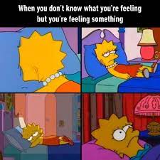 9gag Go Fun The World On Instagram What Is This Empty Feeling In My Chest Feeling Lisasimpson 9gag Funny Cartoon Memes Love You Meme Cute Quotes