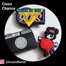 CROCS | Jewelry | Crocs Beetlejuice Lydia Deetz Charms Set Of 3 | Poshmark