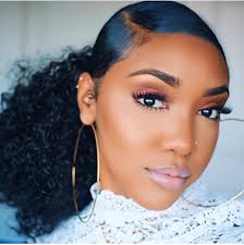 The power ponytail is back and we couldn't be more excited about the power ponytail holds as much strength as its name suggests: Heavenly Hair By Nicole Www Heavenly Hair Com 100 Virgin Hair Extensions Hair Ponytail Styles Natural Hair Ponytail Natural Hair Styles