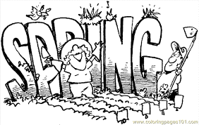 Spring brings fresh breezes and glorious flowers. Spring Coloring Page 05 Coloring Page For Kids Free Holidays Printable Coloring Pages Online For Kids Coloringpages101 Com Coloring Pages For Kids