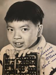 Ricky Der Extremely Rare Early Autographed Photo 60s Child Star Kentucky  Jones