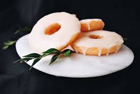 Food Baked Donuts Mit Zuckerglasur Stilles Bunt Rezept Lebensmittel Essen Donuts Donuts Backen