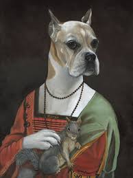 13 Awesome Pet Portraitists Dog Art Pet Portraits Boxer Dogs Art